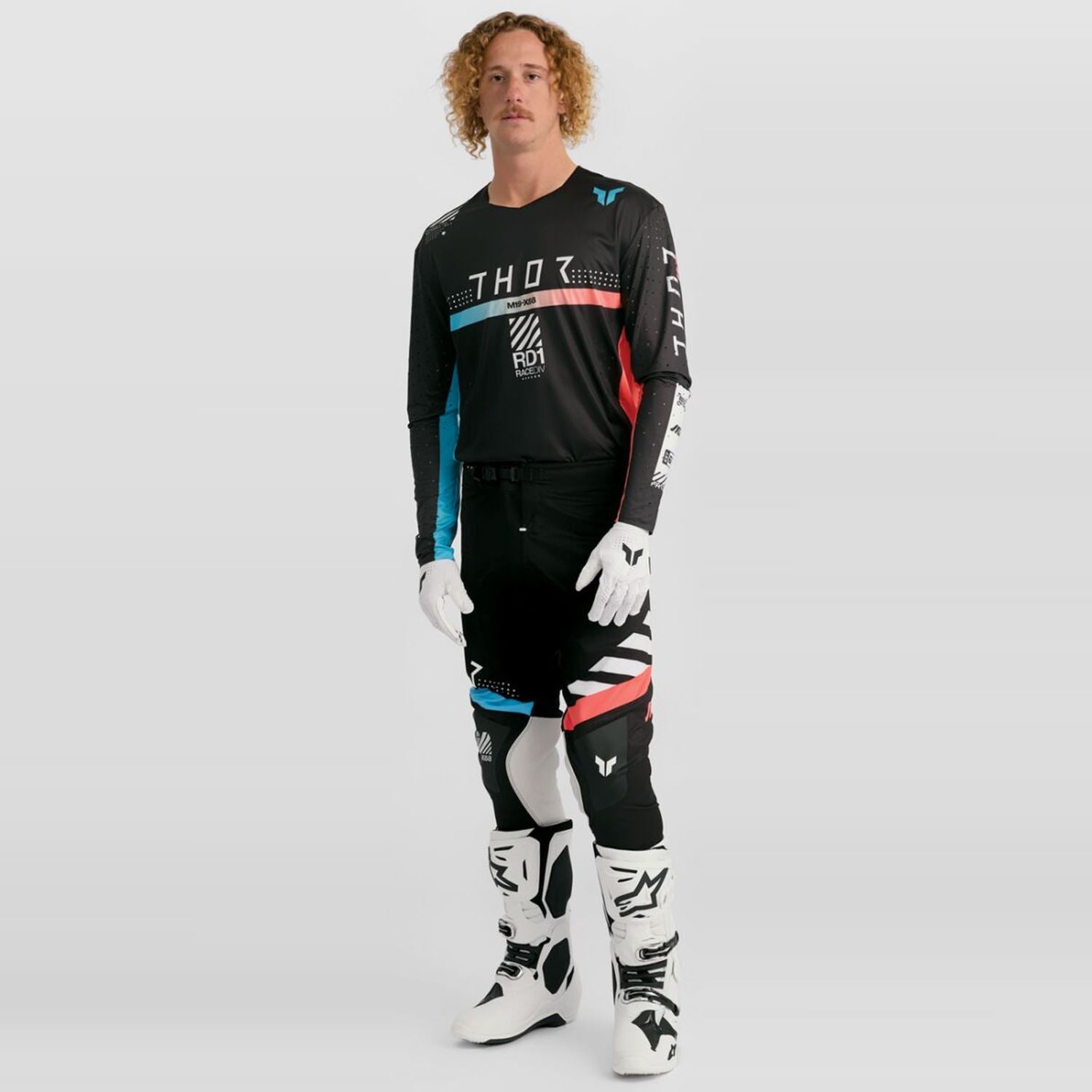 Thor 2026 Sportmode Synth Black MX Combo Kit